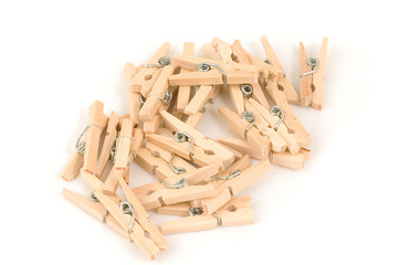 Photo of a little cloth pegs 