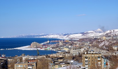 The Island Sakhalin.The Town Holmsk.