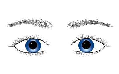 blaue augen