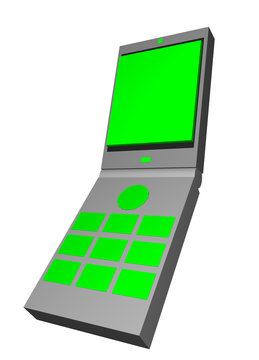 recommend clip art: Telecommunication device graphic of a handphone