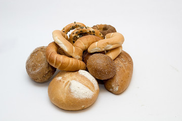 Fototapeta na wymiar Fresh bread and bakeries