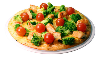 Pizza tomaten