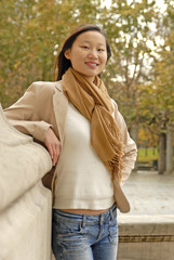 Fototapeta premium Junge Chinesin