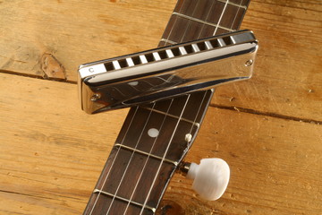 harmonica et banjo