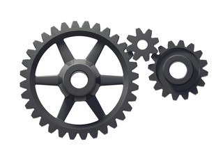 three cogwheels