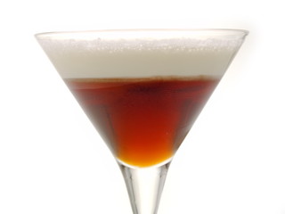 sonnenuntergang deluxe mit espressococktail