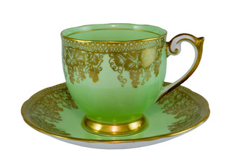 Antique cup and saucer 