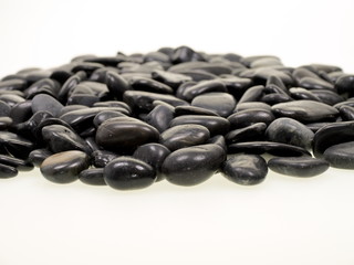 fußtherapie,schwarze steine,zen garten