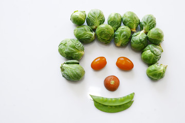 Vegetables face