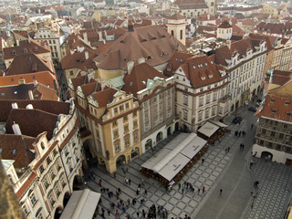 Place de la vieille ville de Prague
