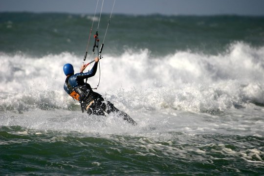 d&eacute;part kitesurf