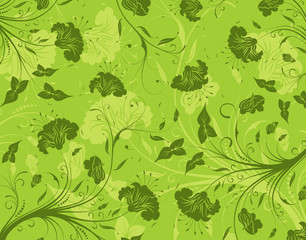 Fototapeta na wymiar Abstract flower pattern, element for design, vector illustration
