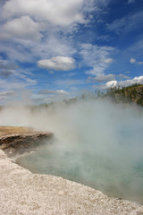 Yellowstone Geyser Thermal Feature