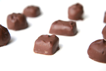 Candy chocolates ready to be eaten during the holidays