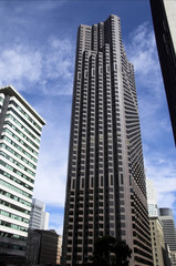Fototapeta na wymiar San Francisco financial district.