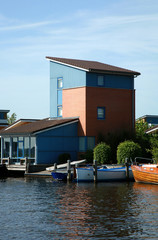 House at canal