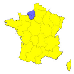 Obraz premium haute normandie