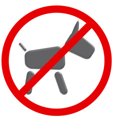 Interdit aux chiens