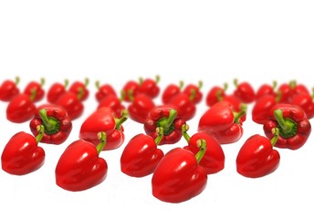 Red paprikas