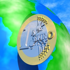 Euro Münze 0222