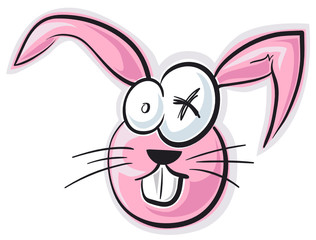 Crazy pink Bunny