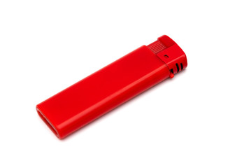 Disposable red lighter