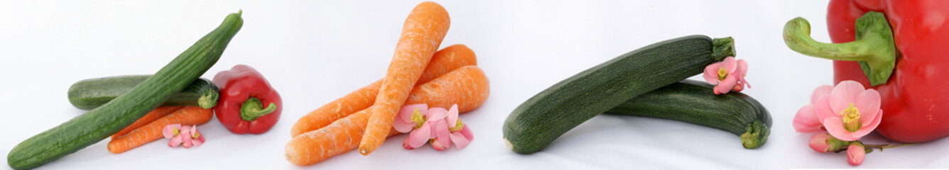 bannière de légumes