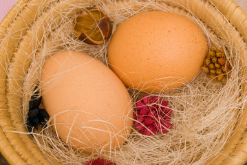 Easter eggs