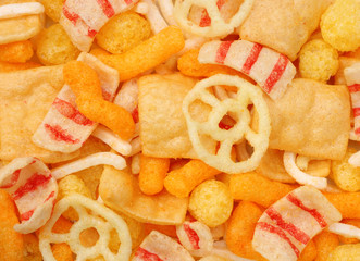 Assorted snacks