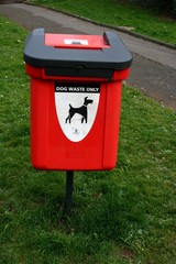 dog waste bin