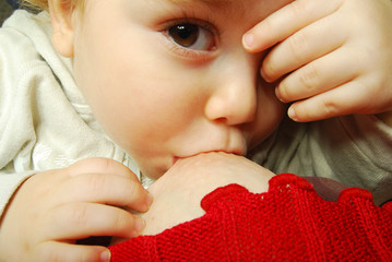 bébé allaité