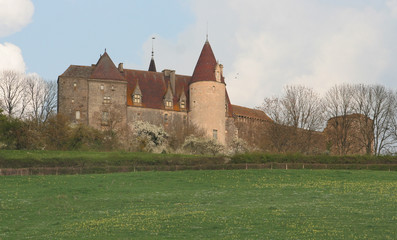 Fototapeta premium Châteauneuf-en-Auxois