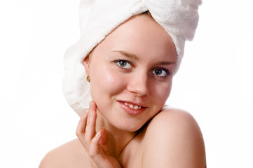 Woman With a Towel