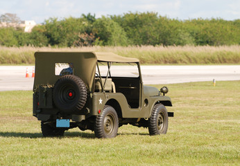 Military wartime Jeep © icholakov
