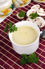 Mushroom soup