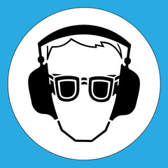 Musik-DJ schild