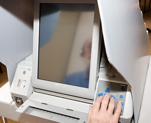 Touch Screen Voting Closeup