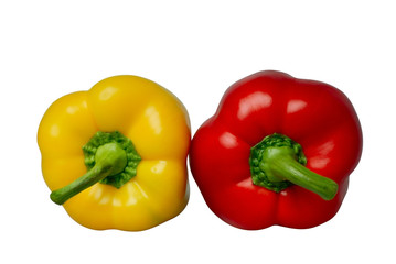 Two sweet peppers