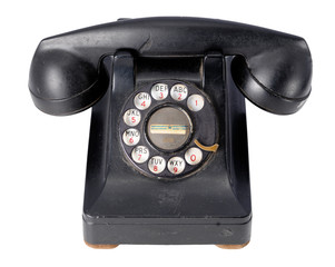 Antique Black Telephone