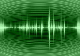 Graphic of a digital sound