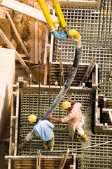 Working the Cement Pump