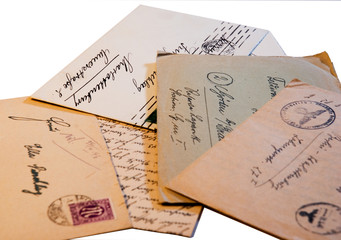 Alte handschriftliche Briefe