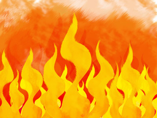 fire and flames