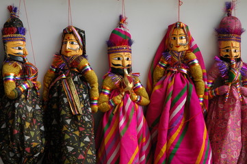 Indian puppets 