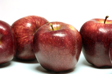 Mele rosse still life