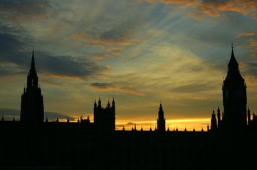 Naklejka premium Westminster