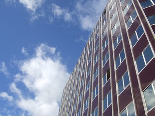 Fototapeta premium building au ciel