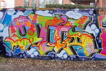 Photo sur Aluminium Graffiti graffitis