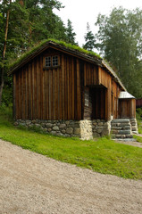 norwegian log house