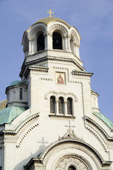 Fototapeta premium Detail of the biggest cathedral in Bulgaria